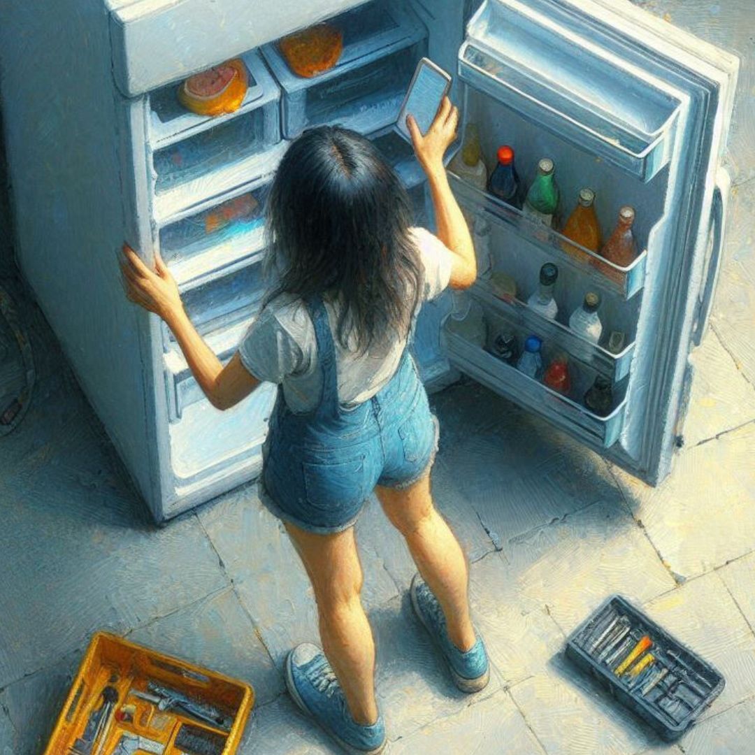 How to replace the start device on a Frigidaire refrigerator that’s not