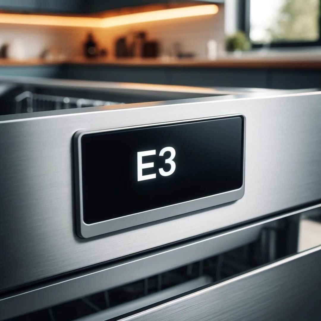 How to troubleshoot an E3 error on a Bosch dishwasher