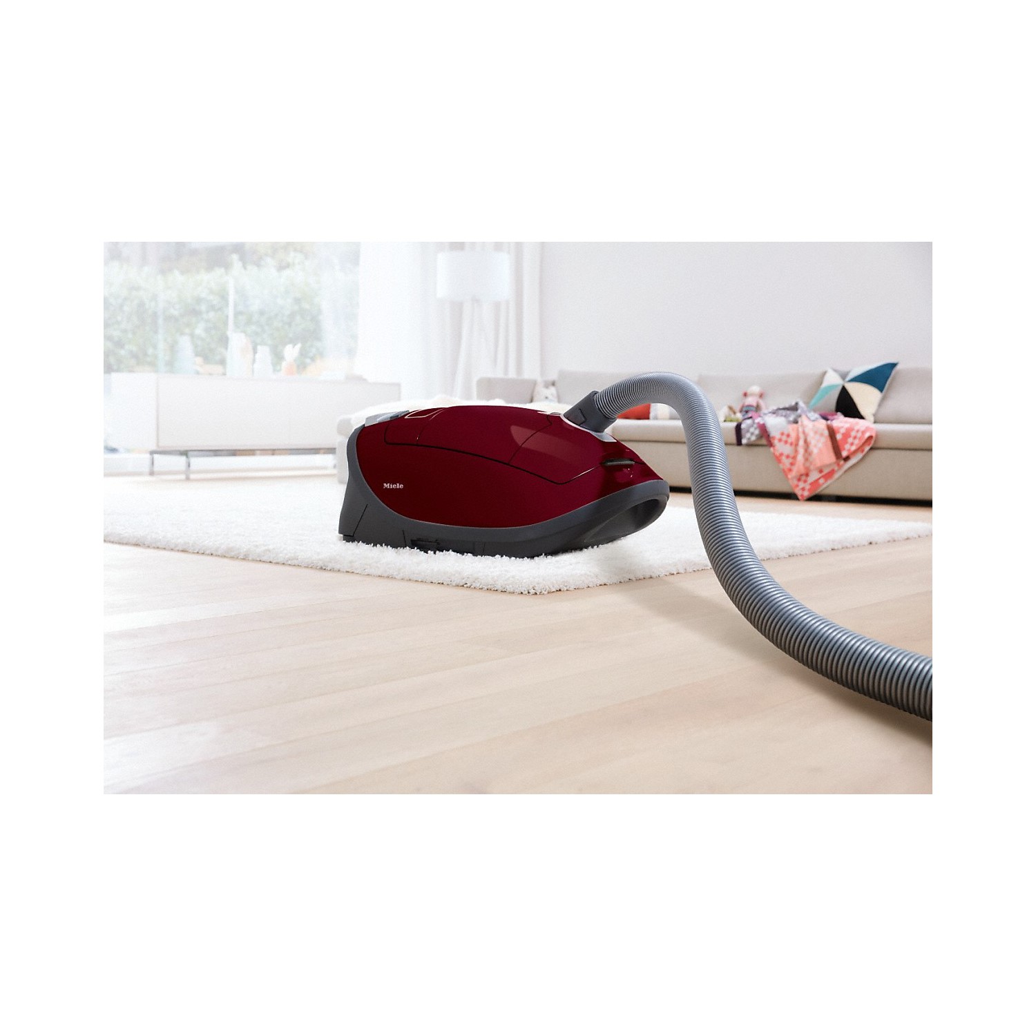 Miele 10995580 Complete C3 PowerLine Cylinder Vacuum Cleaner Red