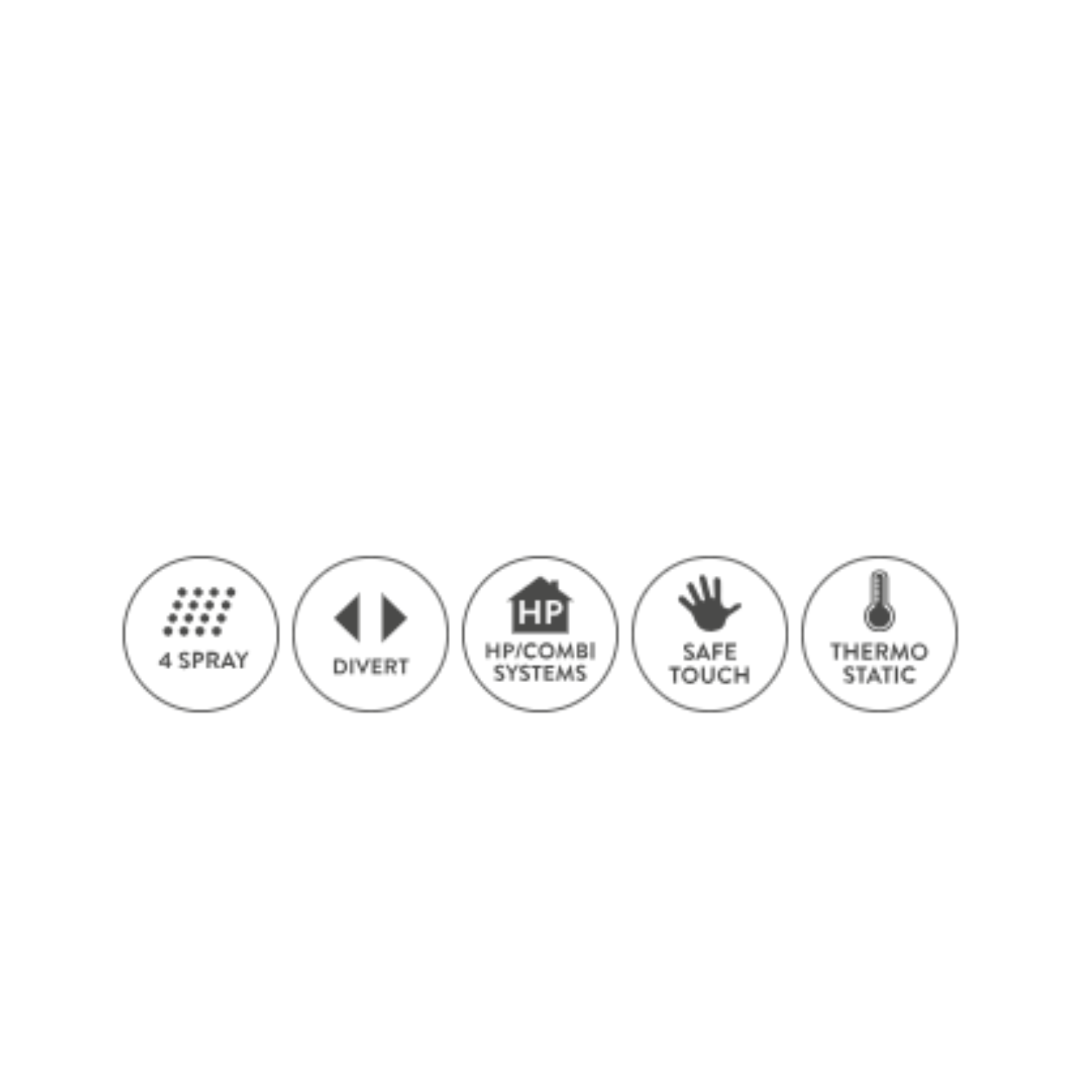 Aqualisa Midas 110 Chrome Exposed Thermostatic Mixer Shower Set MD110SC