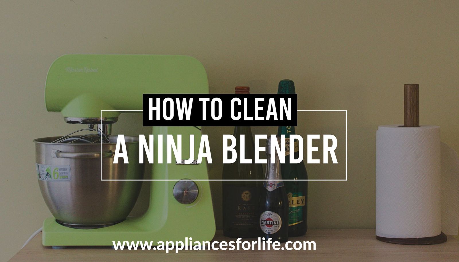 How to clean a ninja blender Appliances For Life