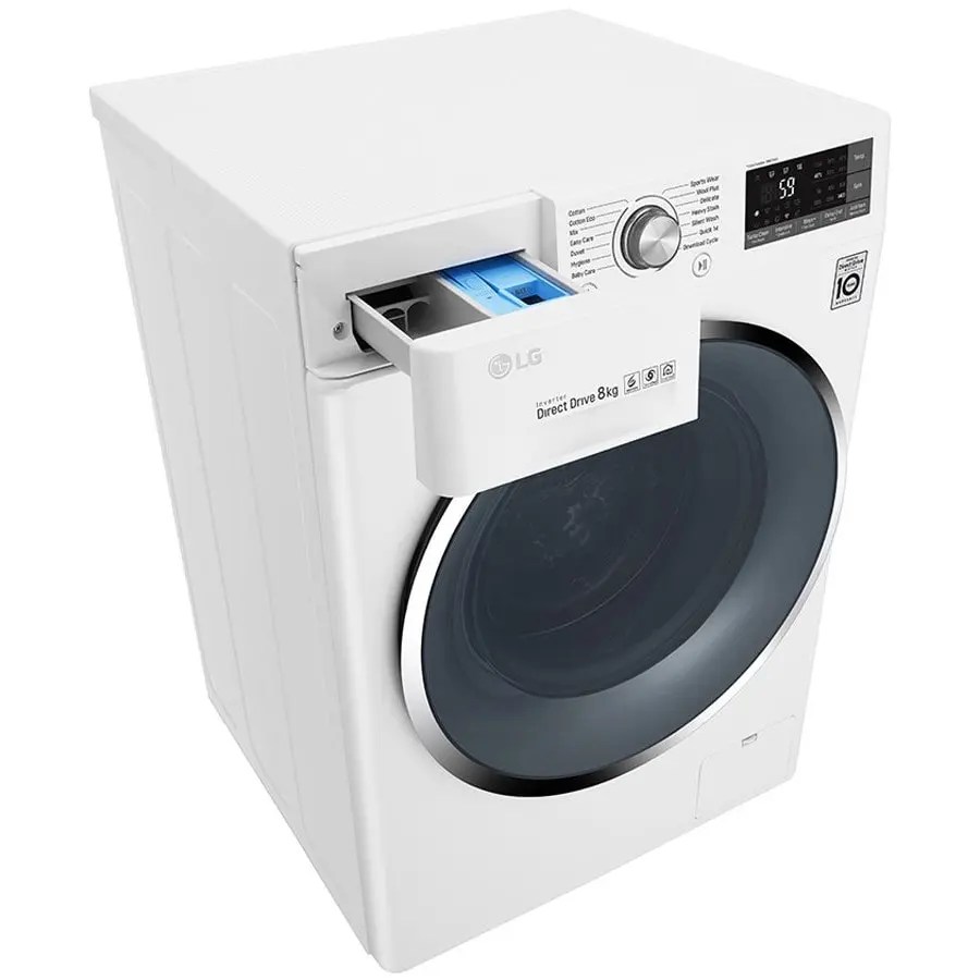 LG 8kg Front Load Washing Machine WD1408NCW » Appliances Warehouse