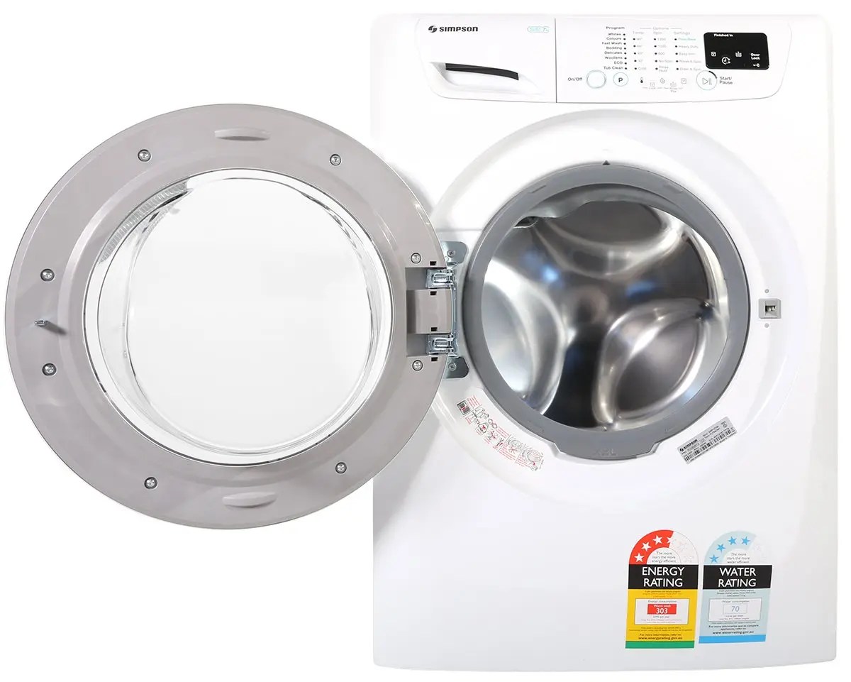 Simpson 7kg EZI Sensor Front Load Washing Machine SWF12743 » Appliances