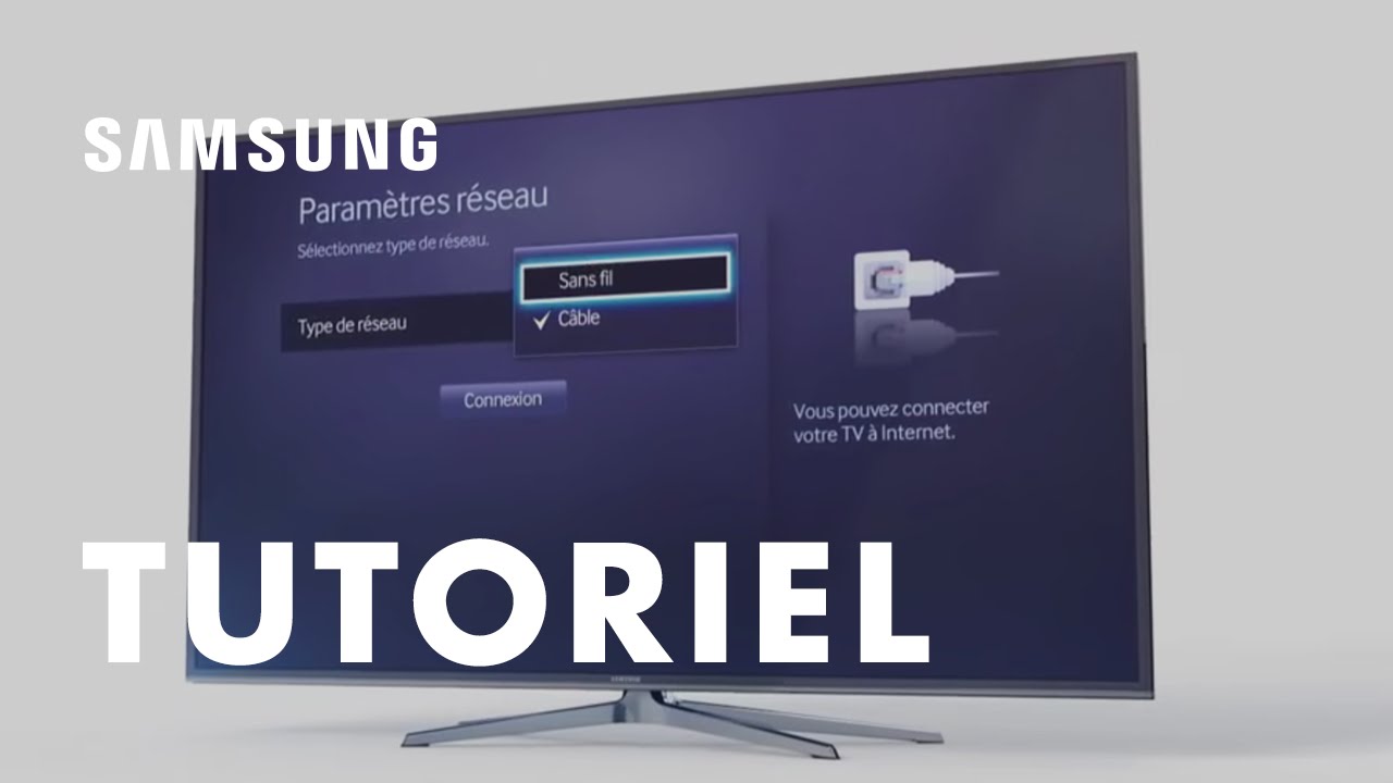 Connecter tablette samsung sur tv samsung sans fil Appli Android