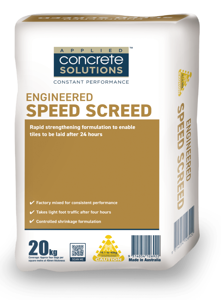 ACS Engineered Speed Screed Applied Concrete Solutions (ACS)Applied