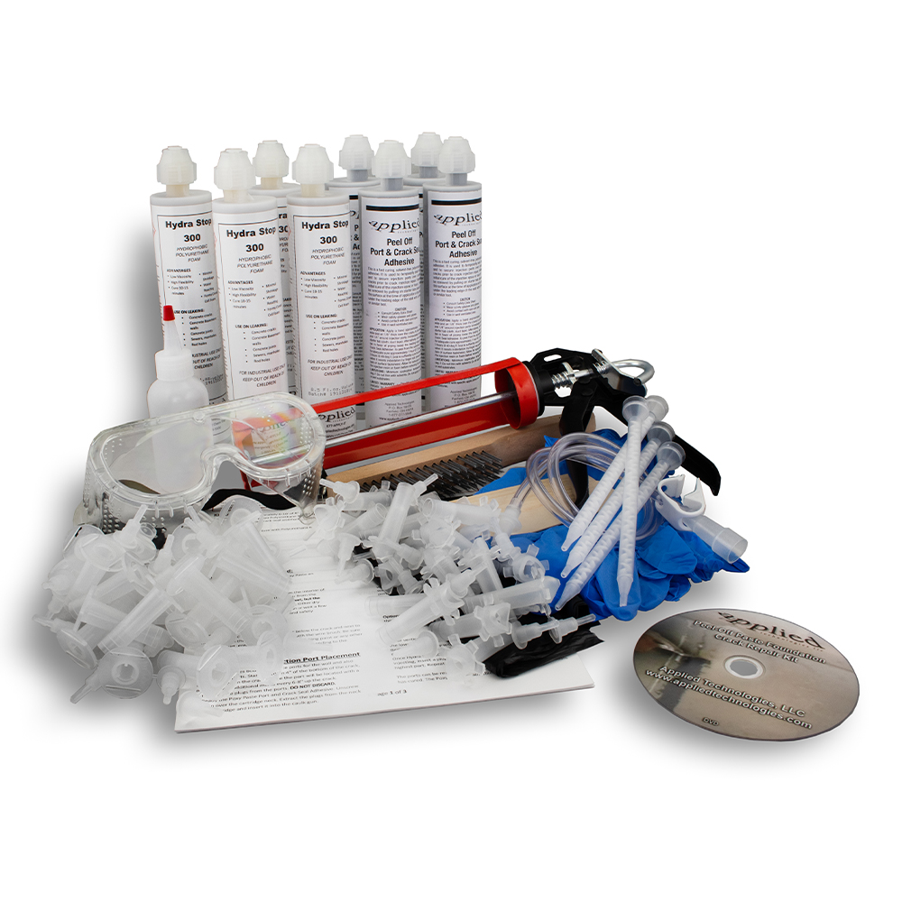 20' Peel Off Paste Polyurethane Concrete Foundation Crack Repair Kit