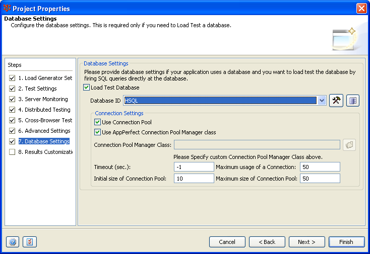 Database Load Testing, Performance Testing of Database AppPerfect