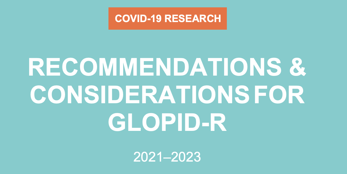 Science Current Events September 2023 COVID19 Research report for GloPIDR 20212023