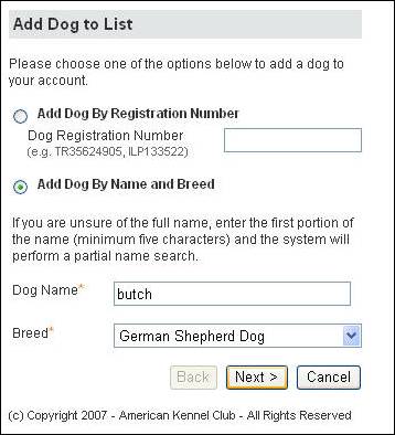 American Kennel Club - Online Litter Registration