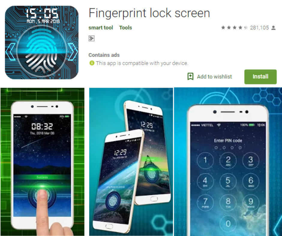 Fingerprint Lock Screen Apps APK Download For Android
