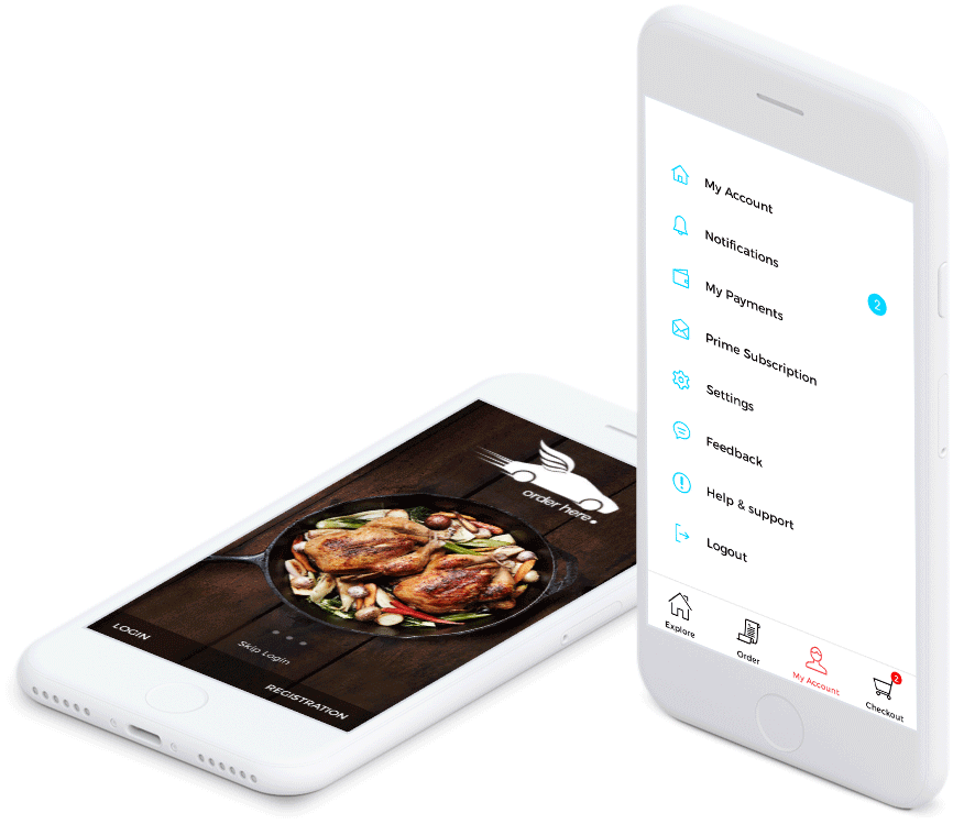 Order Here Case Study Online Food Ordering and Delivery App
