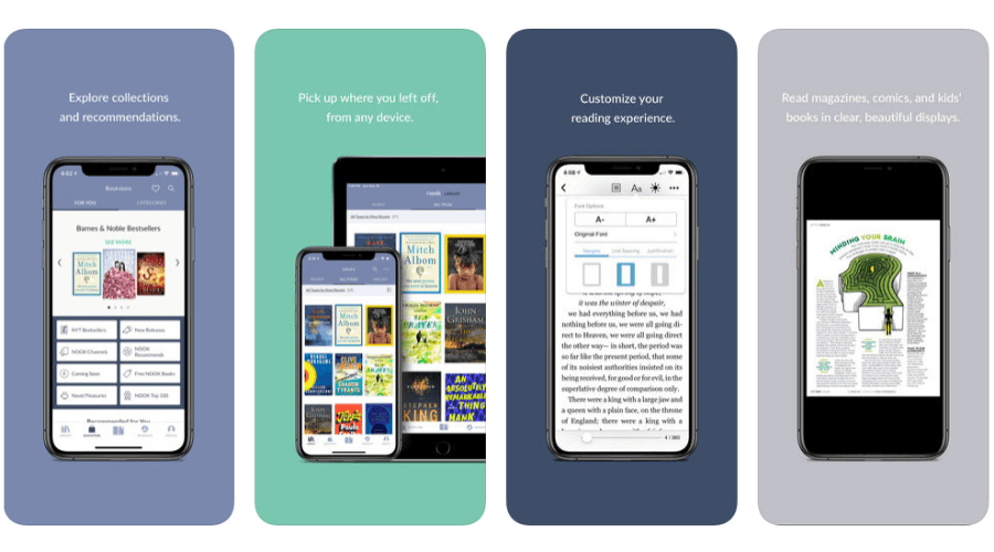 Top and Best Free Ebook Reading Apps for iOS and Android Devices