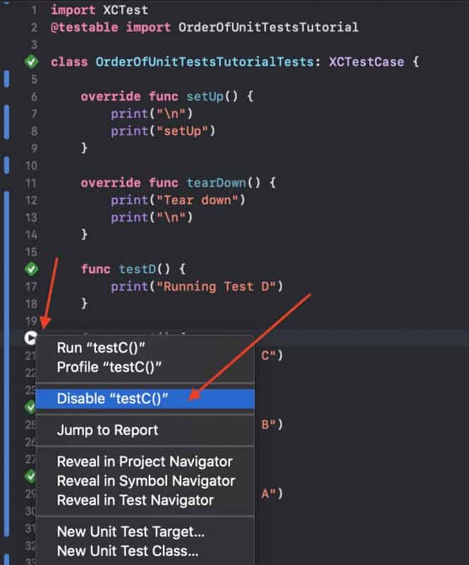 How to Disable or Skip Unit Test in Xcode Apps Developer Blog