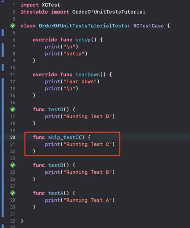 How to Disable or Skip Unit Test in Xcode Apps Developer Blog