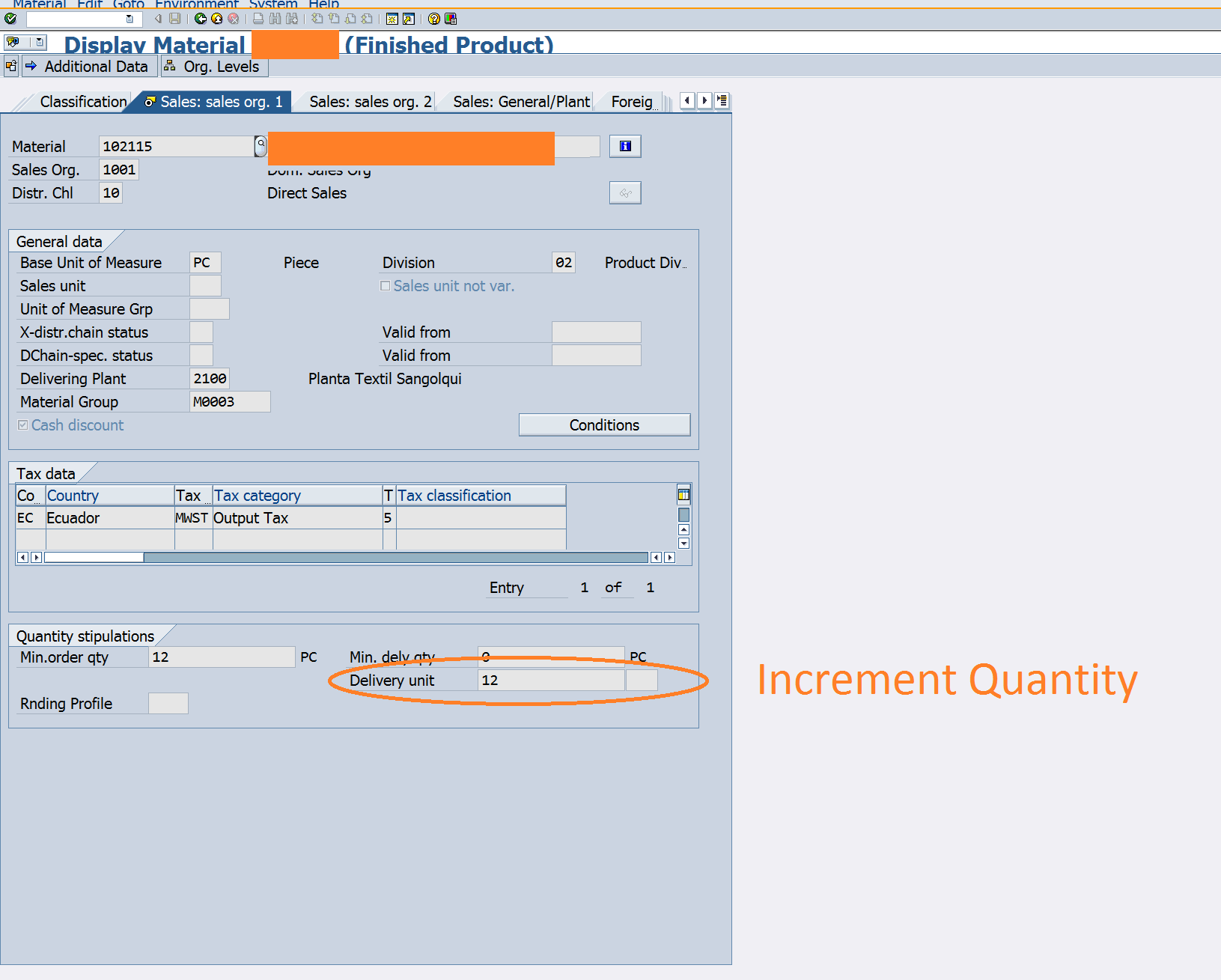 Synchronize Increment Quantity between SAP and Magento 2