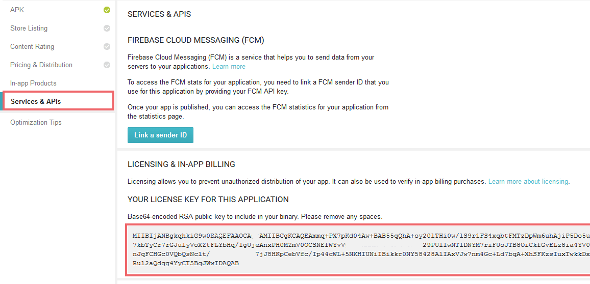 How to get License Key from Google Play Developer Console AppsGeyser Blog