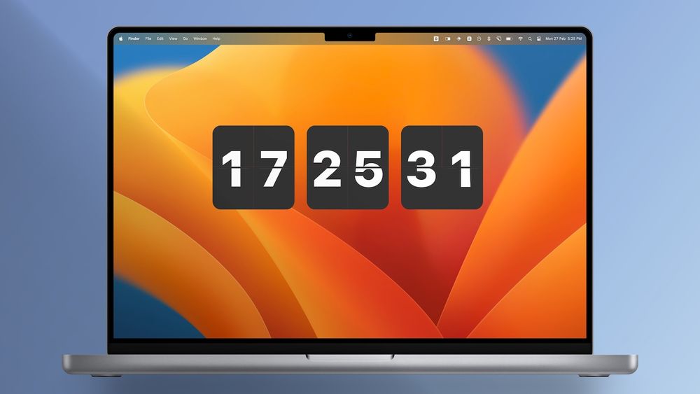 How to Display Clock on Mac Desktop appsntips