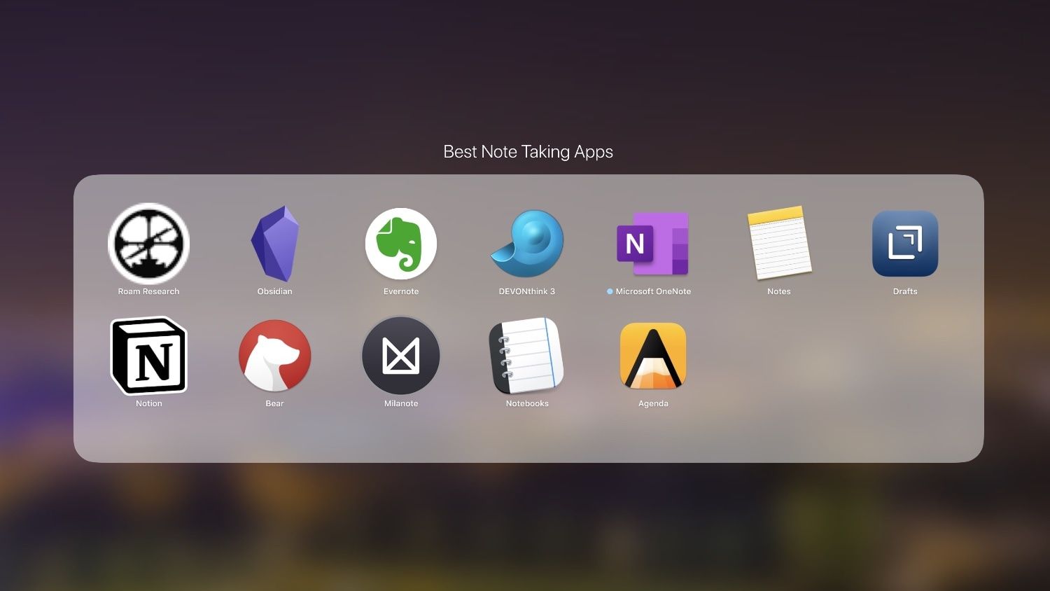 Best Note Taking Apps to Use in 2020 appsntips