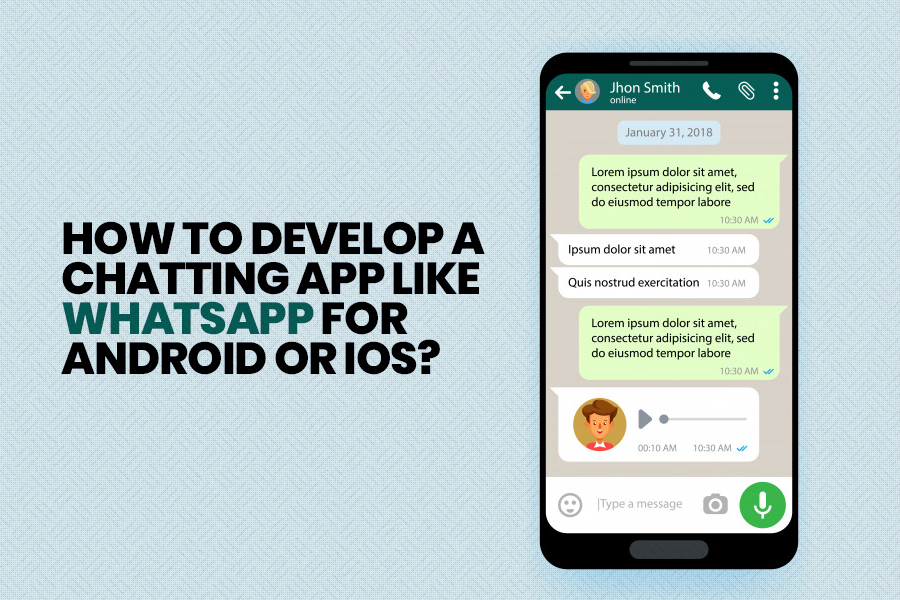 How To Develop a Chatting App Like Whatsapp for Android Or