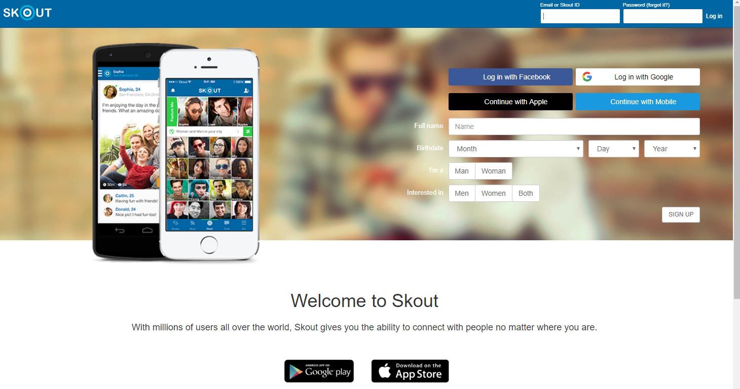 How to get skout verification code without your phone number