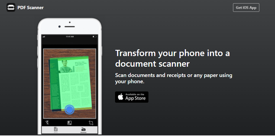 How do I scan a document on iPhone and upload it to my computer?