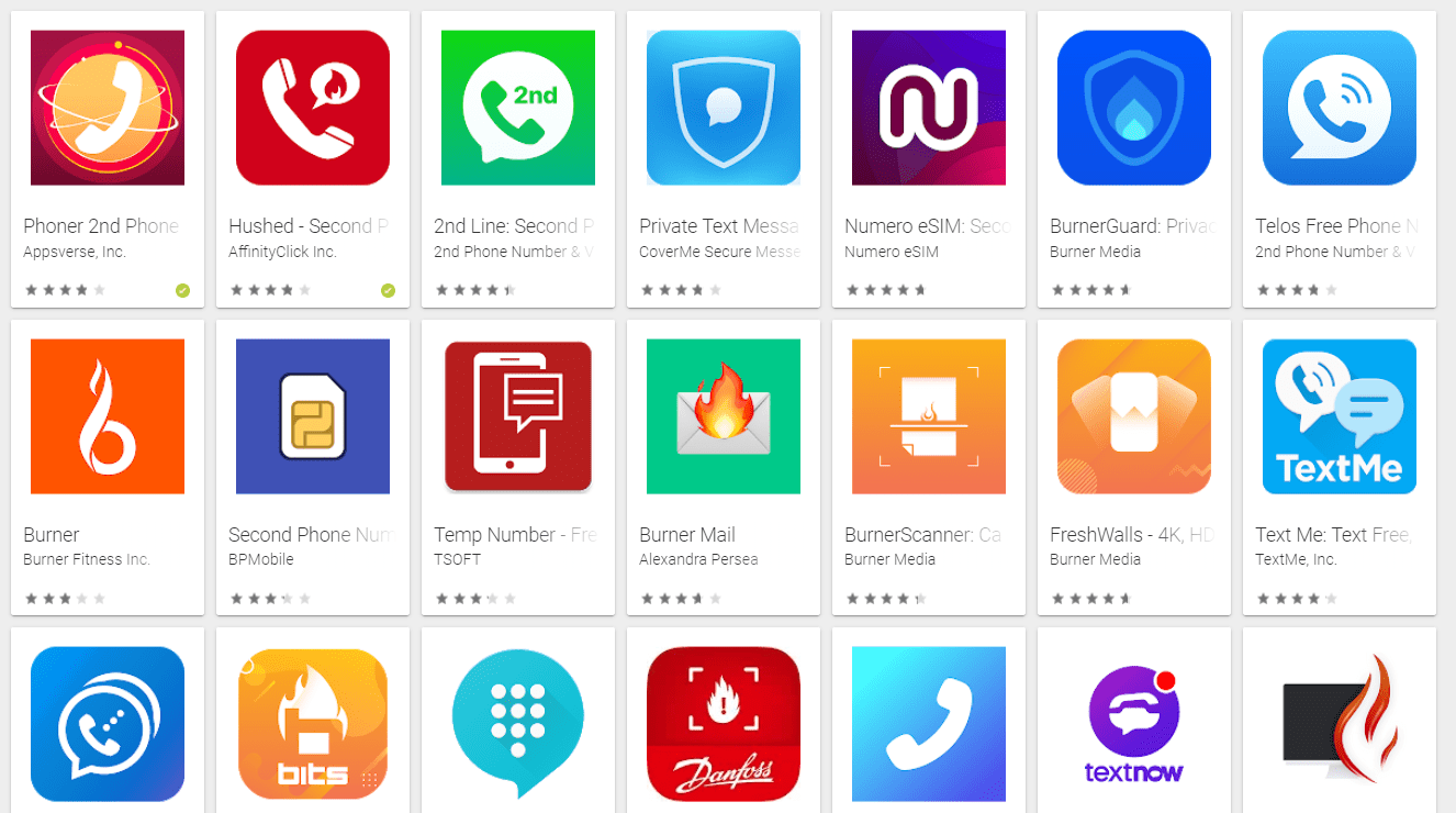 How to get a burner number app for free
