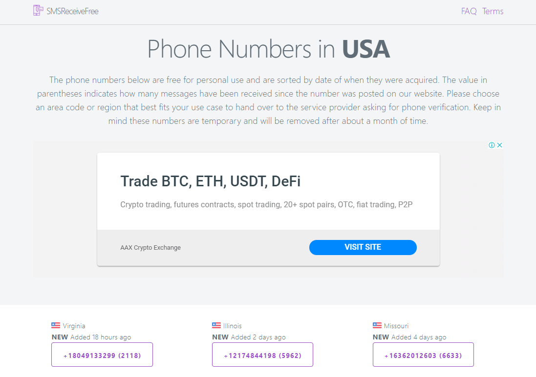 How to get a free burner phone number online