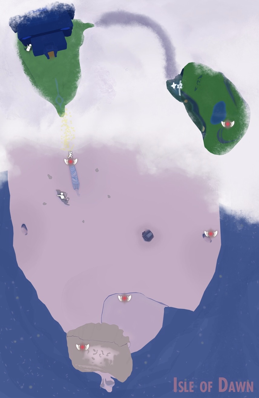 View Sky Eye Of Eden Statue Map PNG