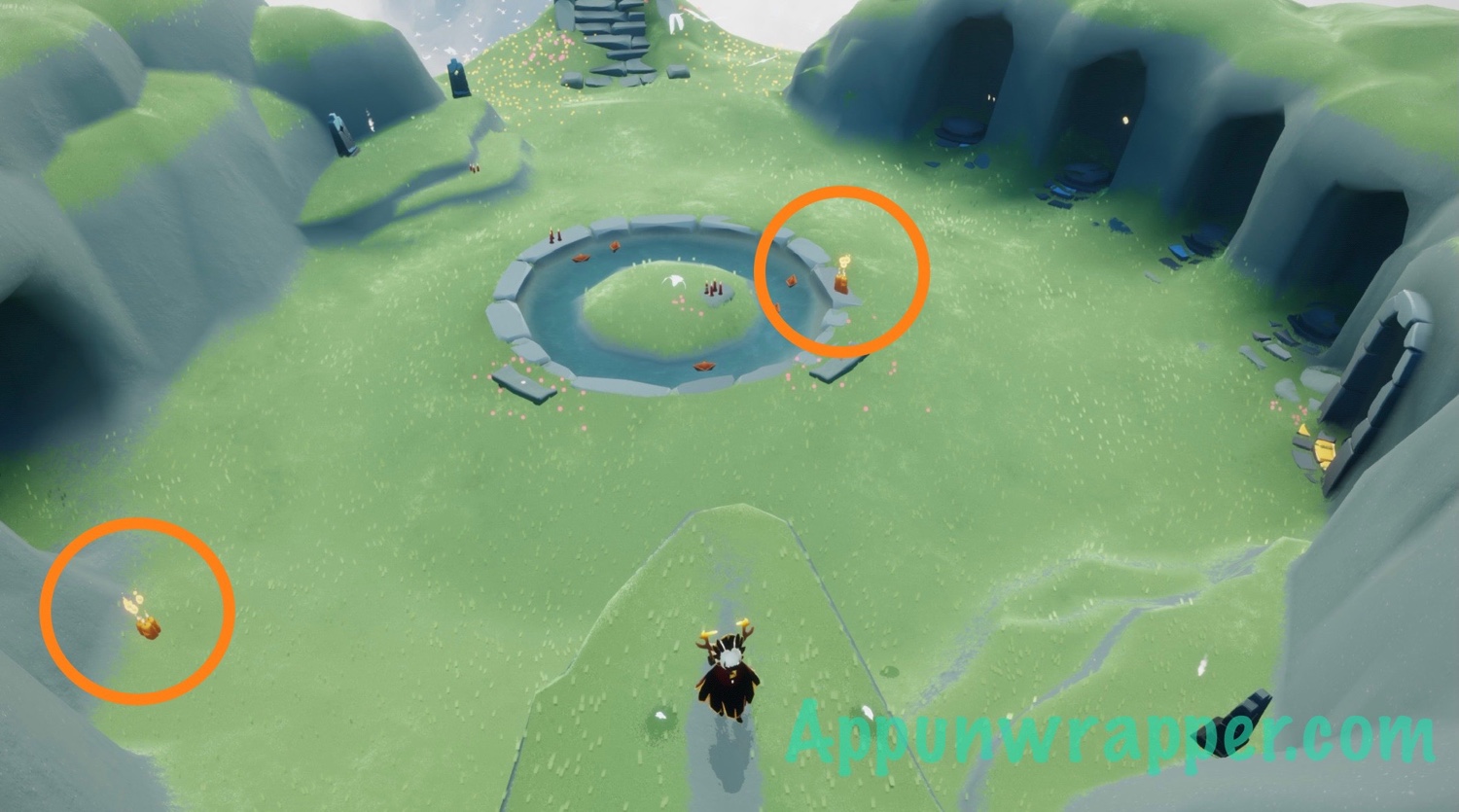 Sky Children of the Light Seasonal Candle Locations Guide AppUnwrapper