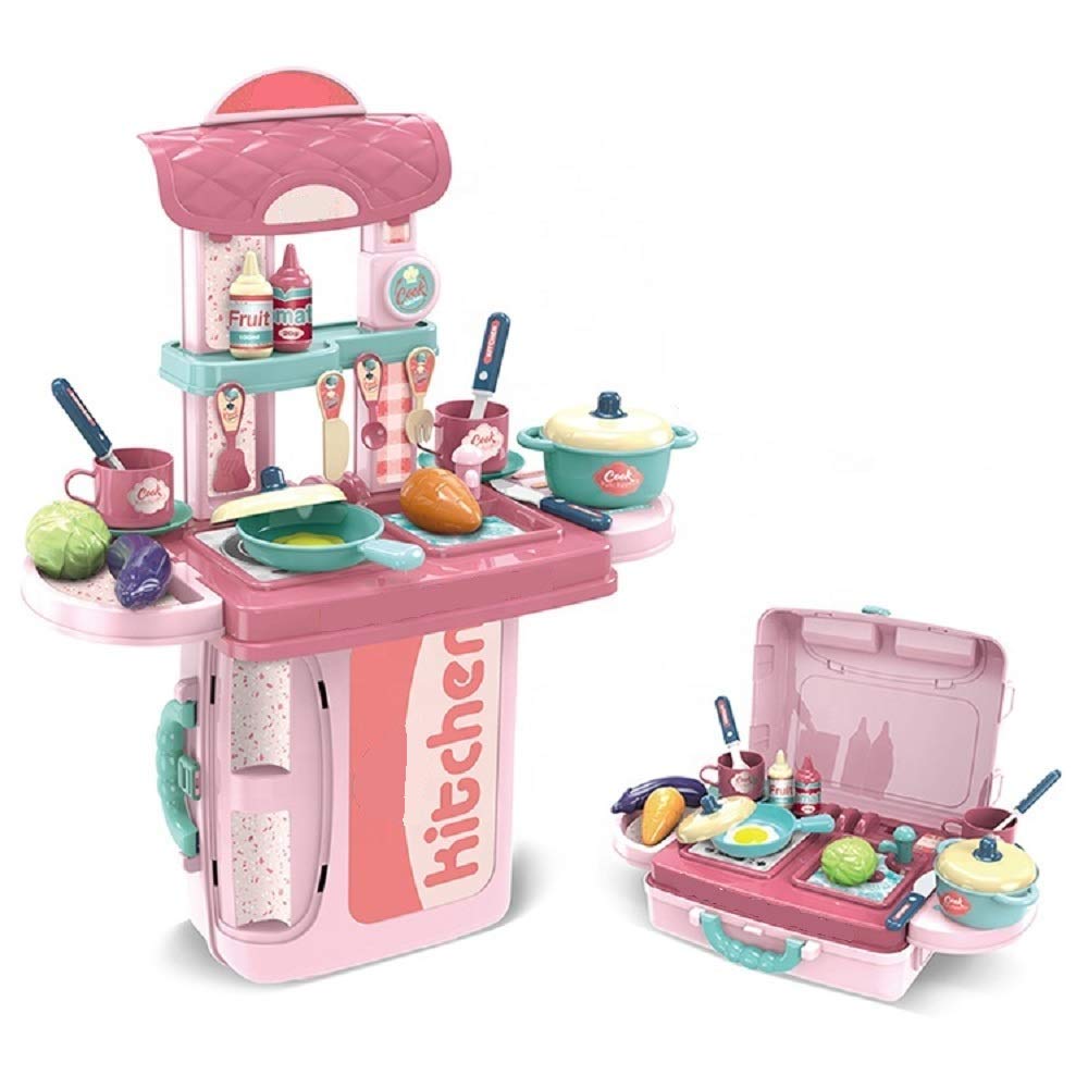 2 in 1 Portable Cooking Kitchen Play Set AppuWorld
