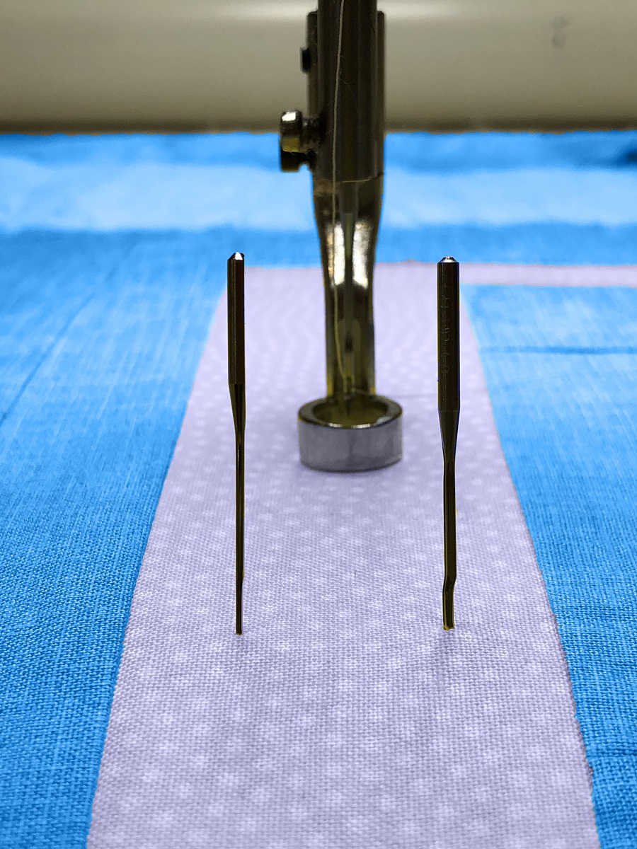 Needle tips for longarm quilting machines APQS