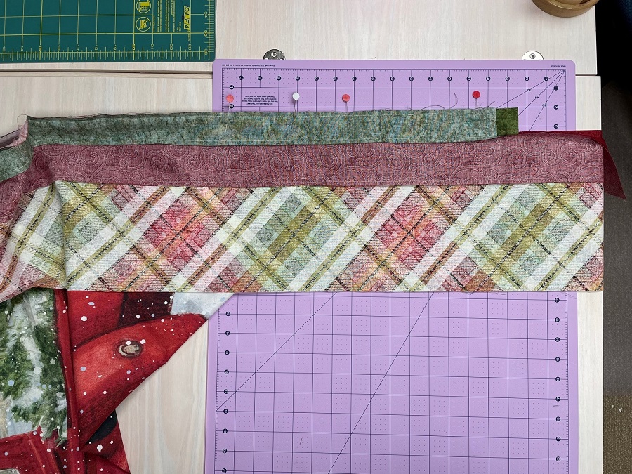 How to sew mitered border corners APQS