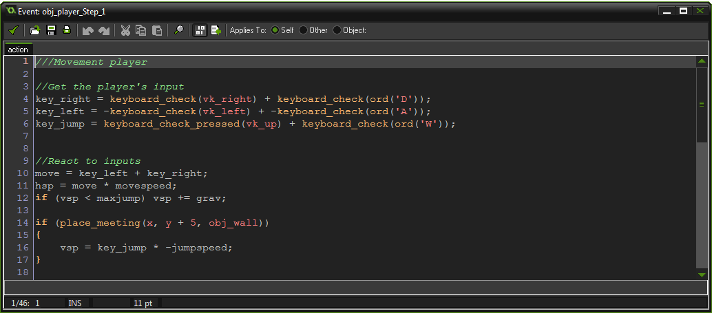 Scripts Aprende Game Maker