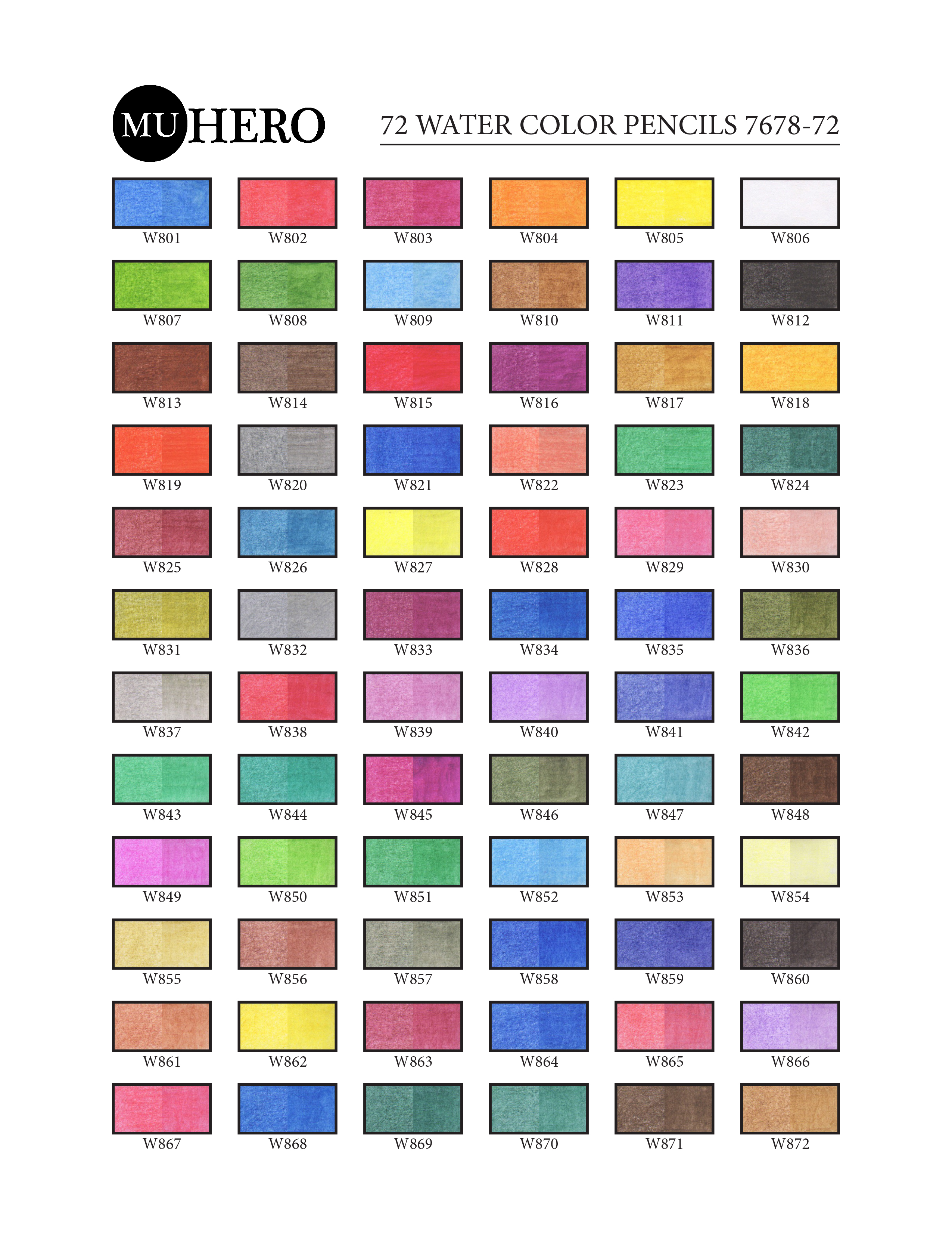 Mobile Union’s Hero Watercolor Pencils aprilgem's blog