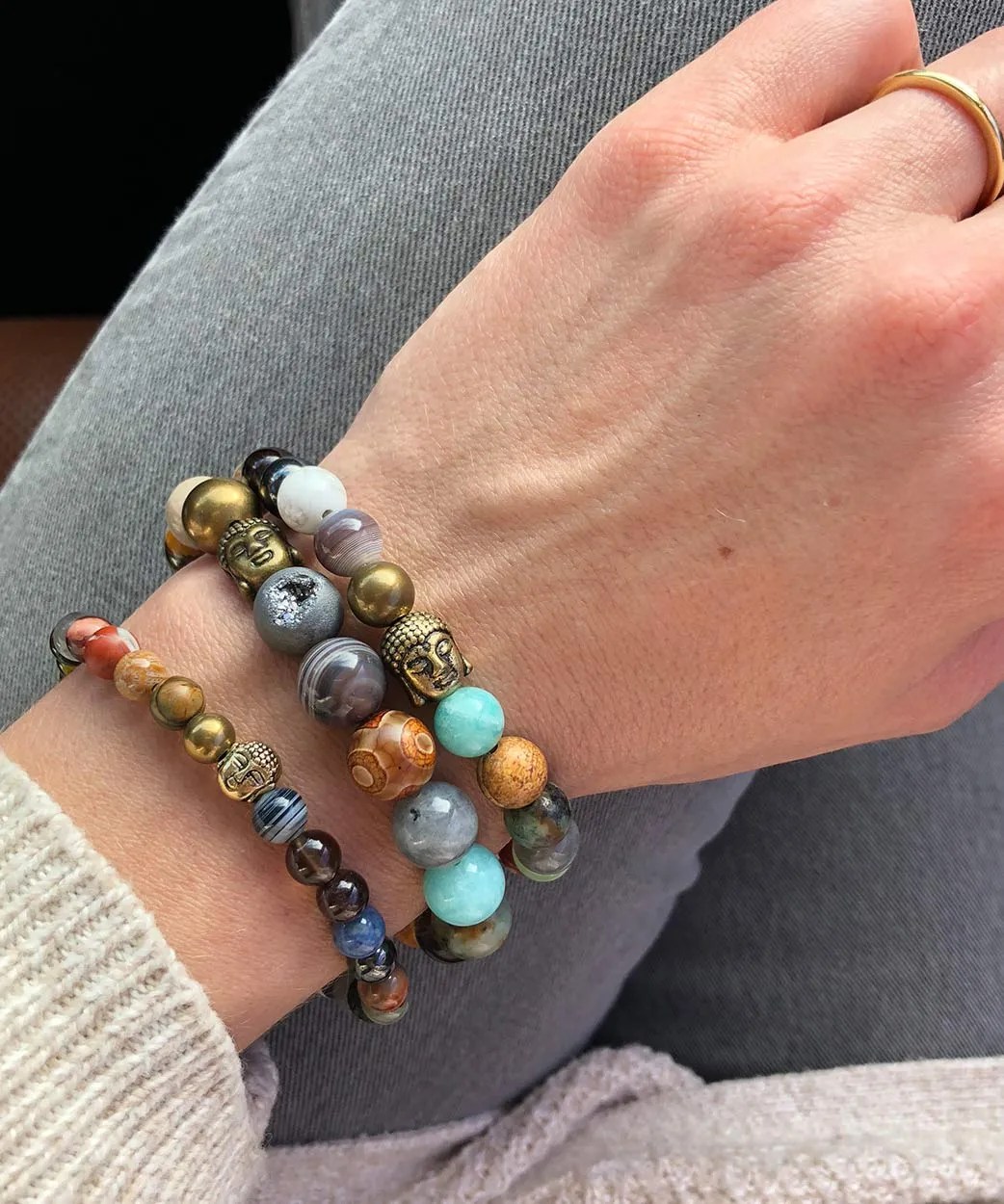 Good Vibes Bracelet 10mm Unisex April Soderstrom Good Vibes Bracelet 10mm Unisex April Soderstrom