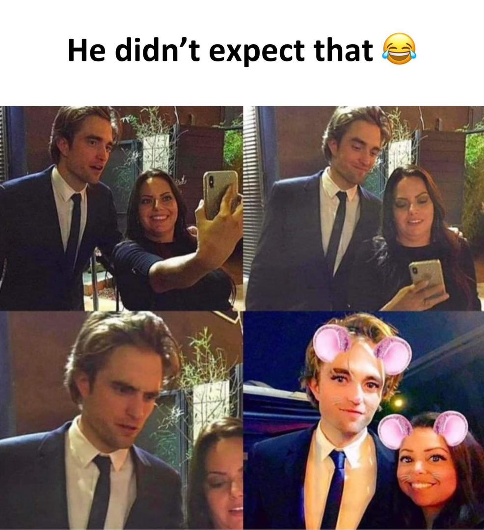 He didn't expect that