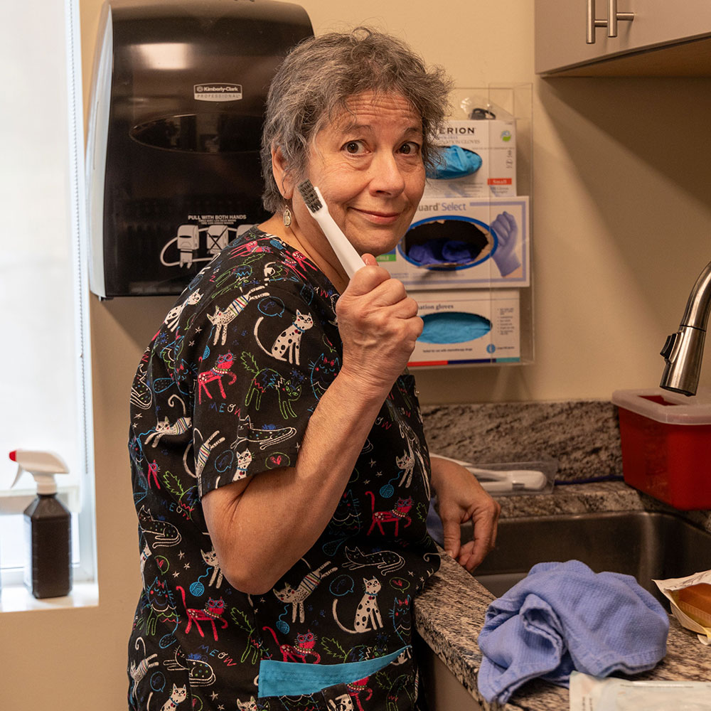 Volunteer of the Month July 2023 Animal Protection Society Friday Harbor