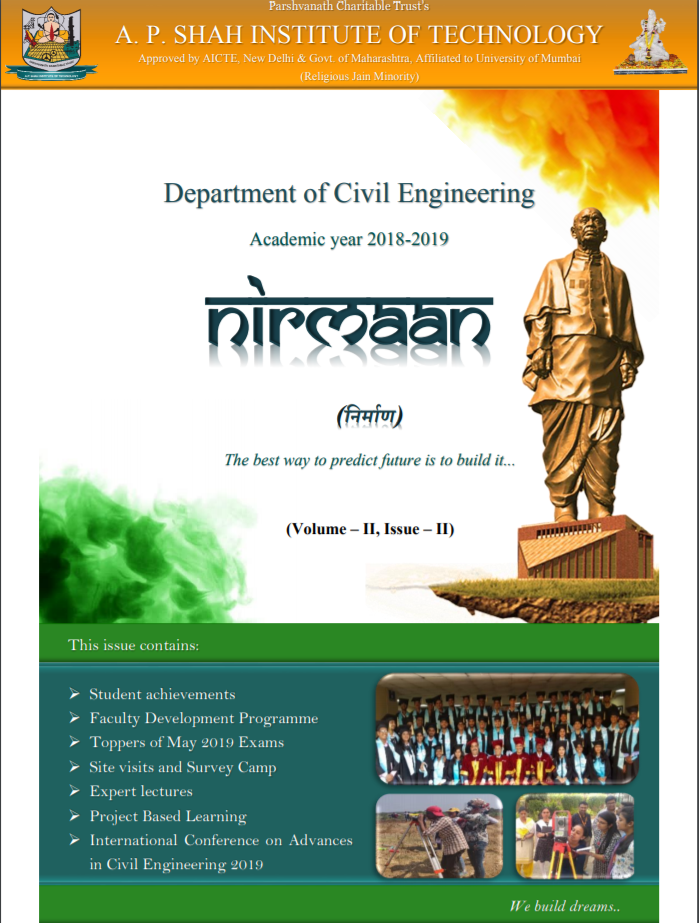 Civil Engineering Newsletters APSIT