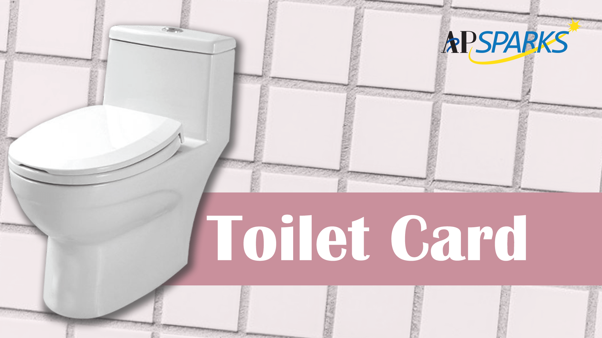 Toilet card APSPARKS