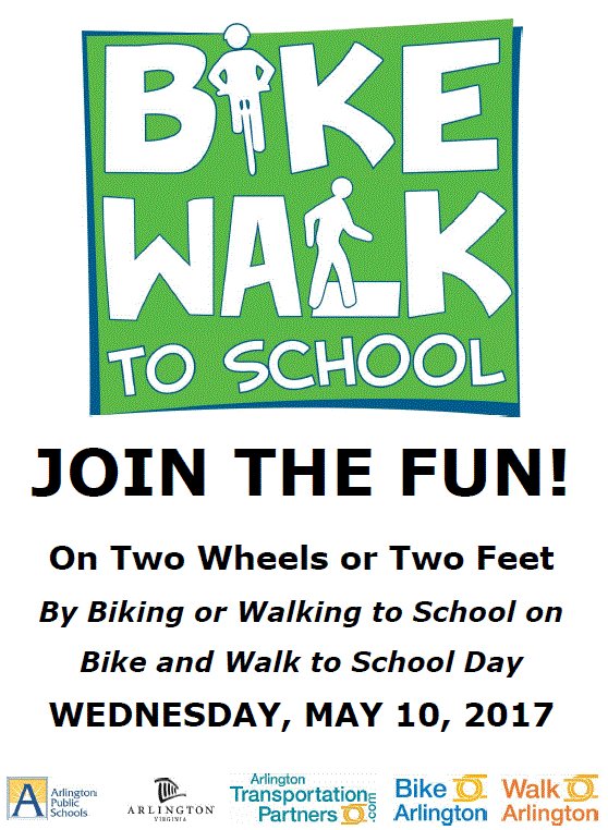 Bike & Walk to School Day 2017 APS 2023 District