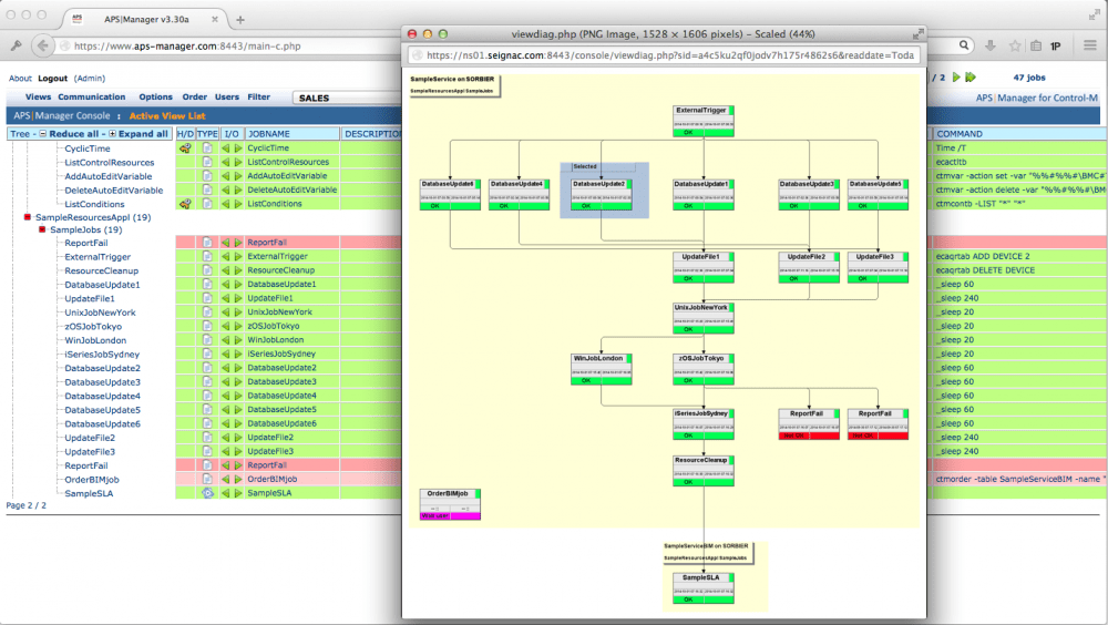 apsware manager for ControlM Learn more about our solution