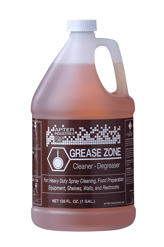 Grease Zone Food Safe Cleaner & Degreaser Apter Industries