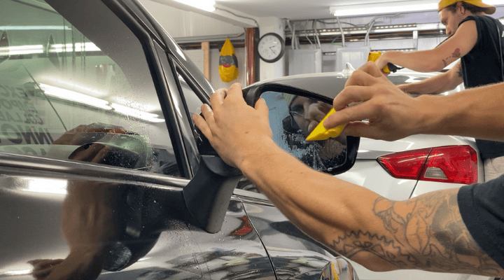 What is KDX AntiGlare Mirror Film Reducing Mirror Glare AP Tinting