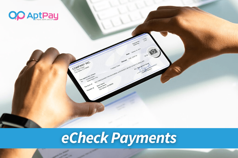 eCheck Payments Disbursements Made Easy Apt Pay Inc