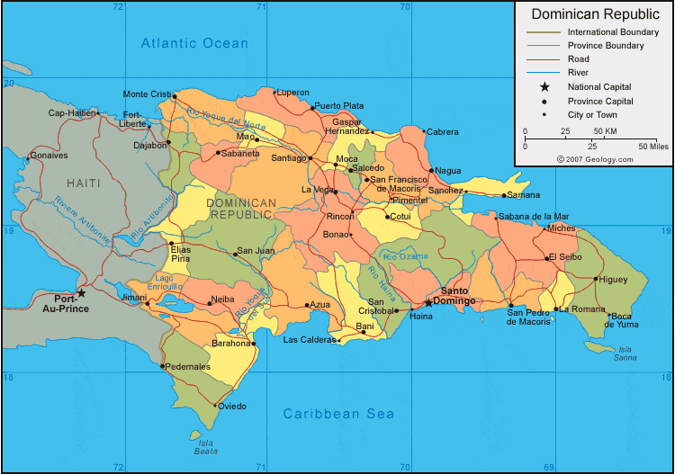 Puerto Plata Dominican Republic Map Dominican-Republic-Map – Apufram International