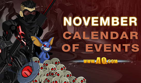 Aqw November Events 2023 November Calendar Of Events