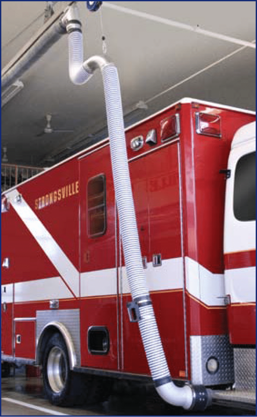 Exhaust Removal System for Fire Station in Canada Only