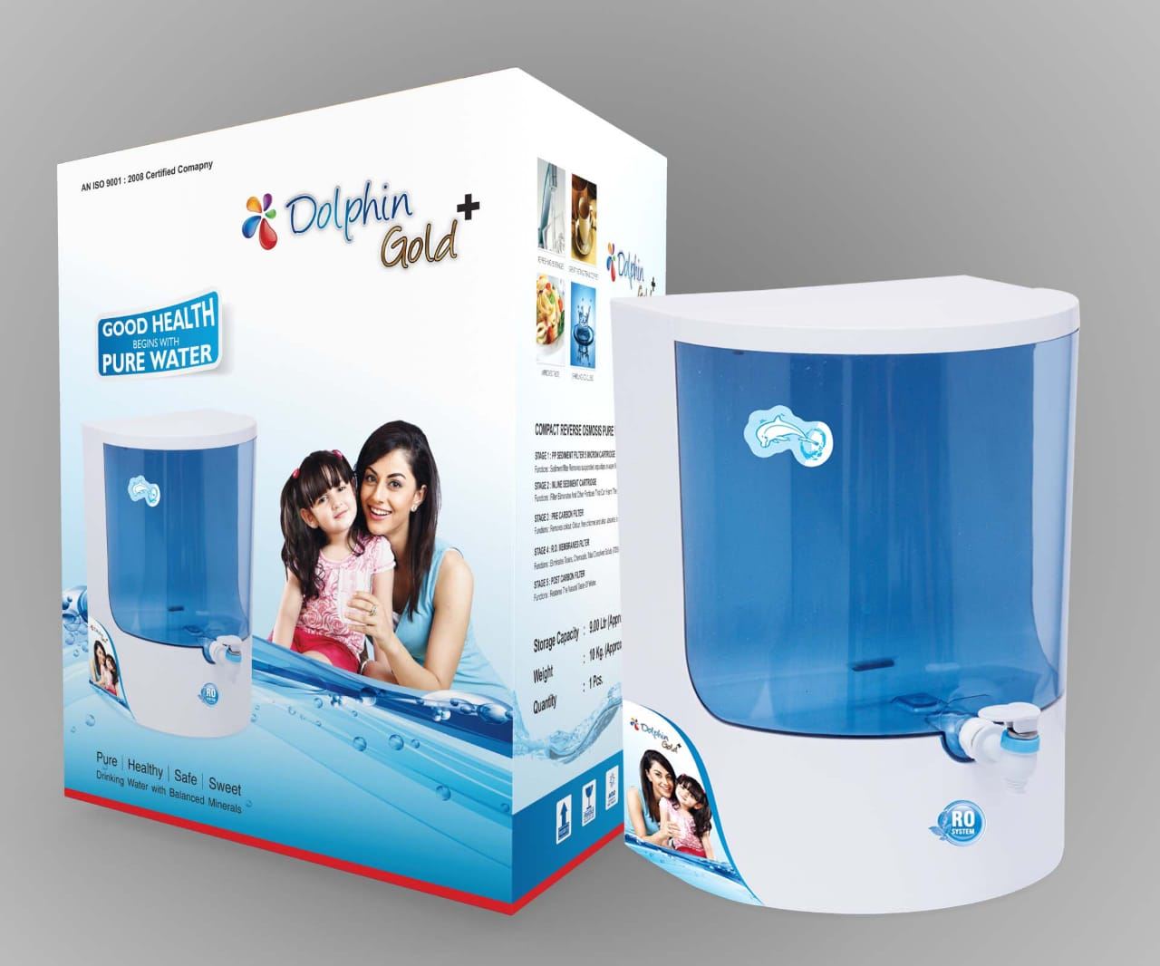 Dolphin Ro water Purifier Aquadrop