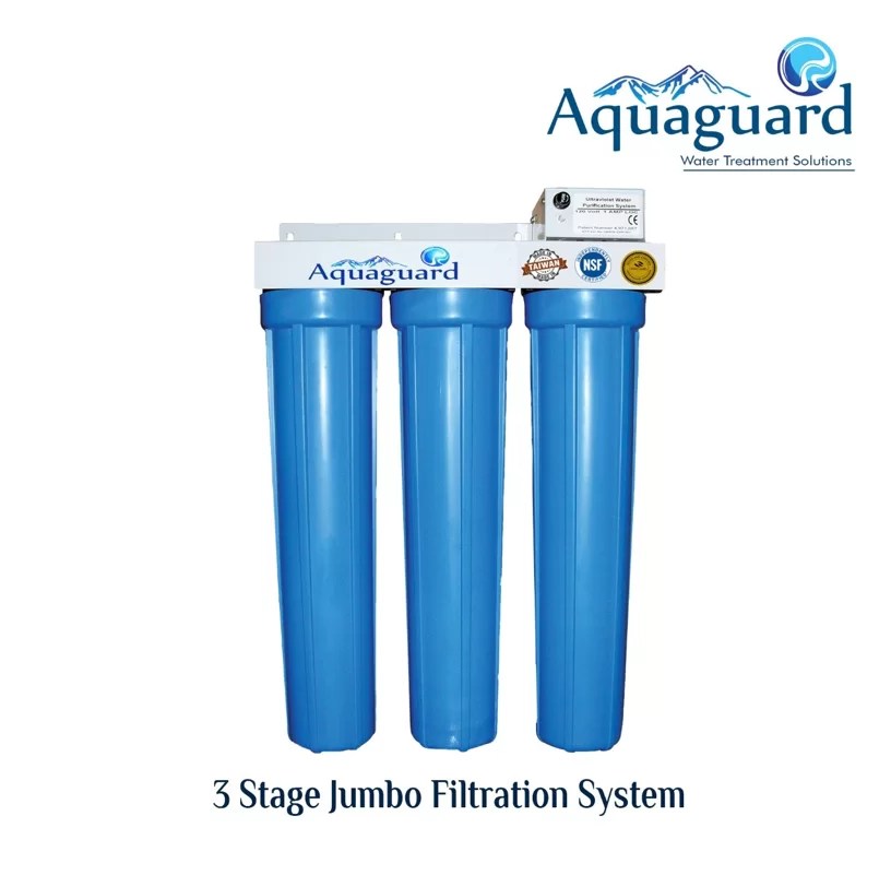 3 STAGE FILTRATION SYSTEM Aqua Guard
