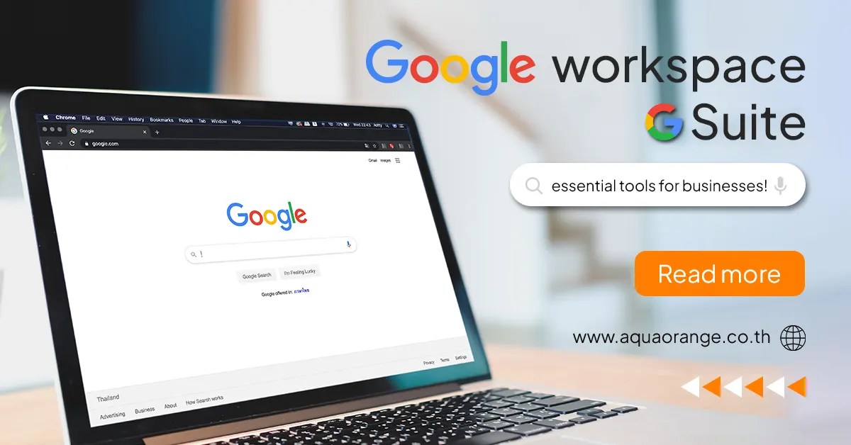 Google workspace essential tools for businesses AquaOrange Software